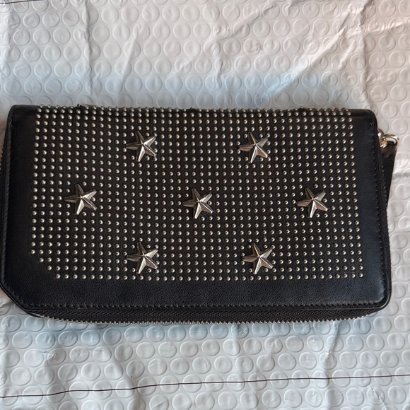 JIMMY CHOOSilver Star Studs wallet - Picture 1 of 5